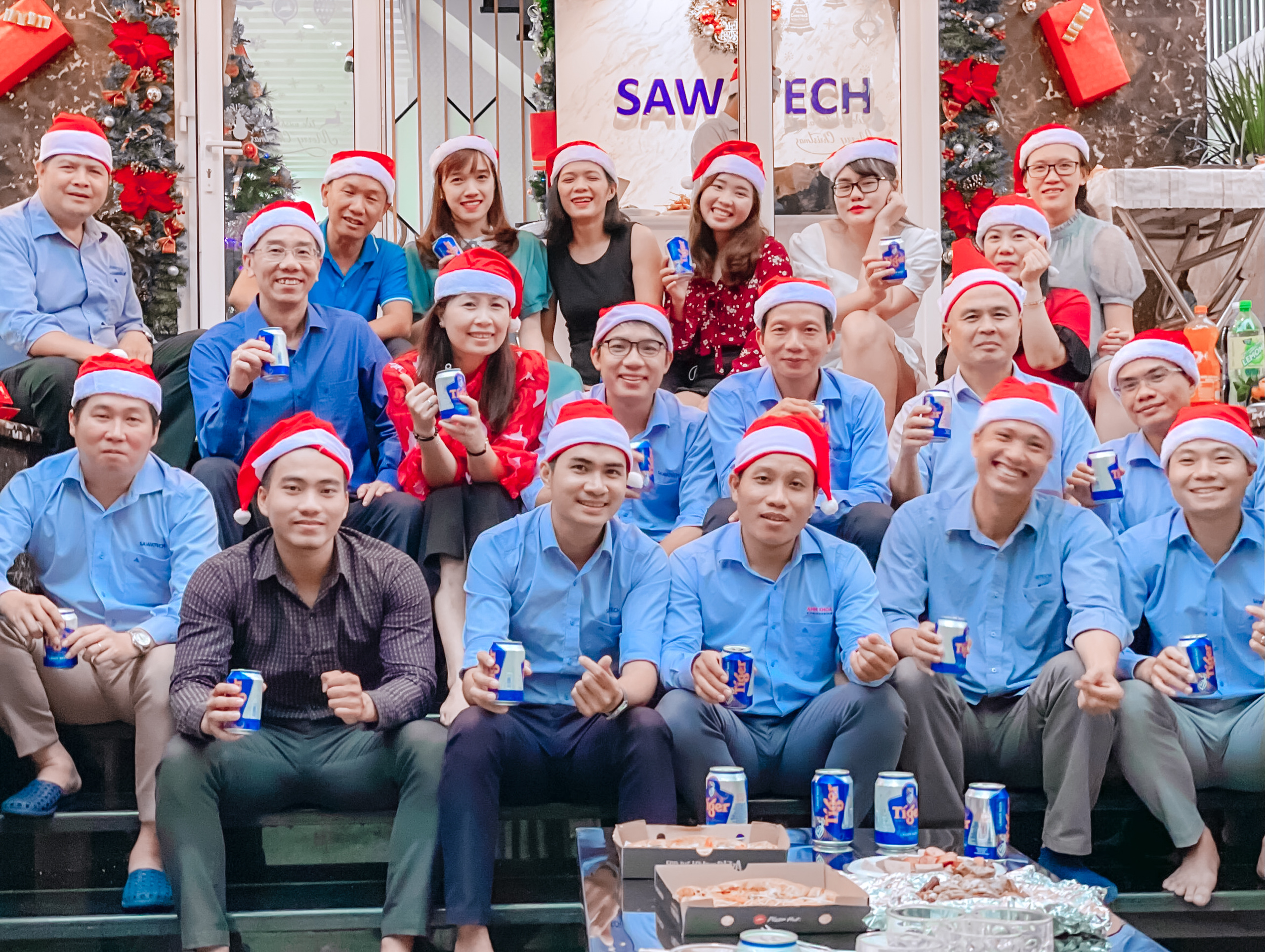 SAWATECH TỔ CHỨC TIỆC NOEL ẤM CÚNG TẠM BIỆT NĂM 2020 (24.12.2020)